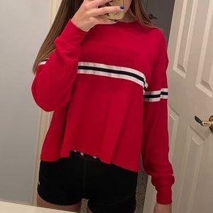 Red Hollister Sweater